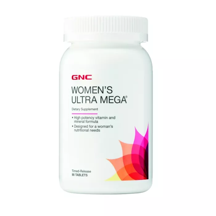 Gnc Women's Ultra Mega Multivitamin, Complex De Multivitamine Pentru Femei, 90 Tb Gnc Women's Ultra Mega Multivitamin, Complex De Multivitamine Pentru Femei, 90 Tb