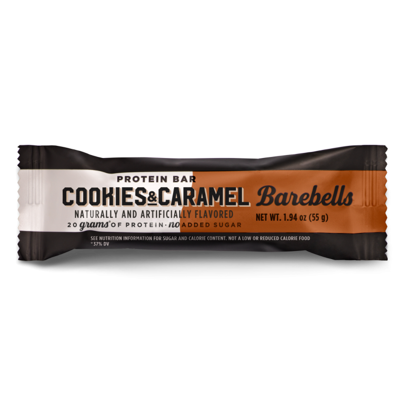 Barebells Bars Baton Proteic Cu Aroma De Biscuiti Si Caramel, 55g