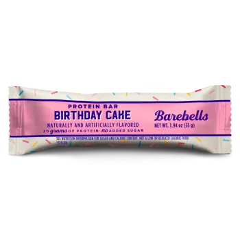 Barebells Protein Bar Birthday Cake, Baton Proteic Cu Aroma De Birthday Cake , 55g