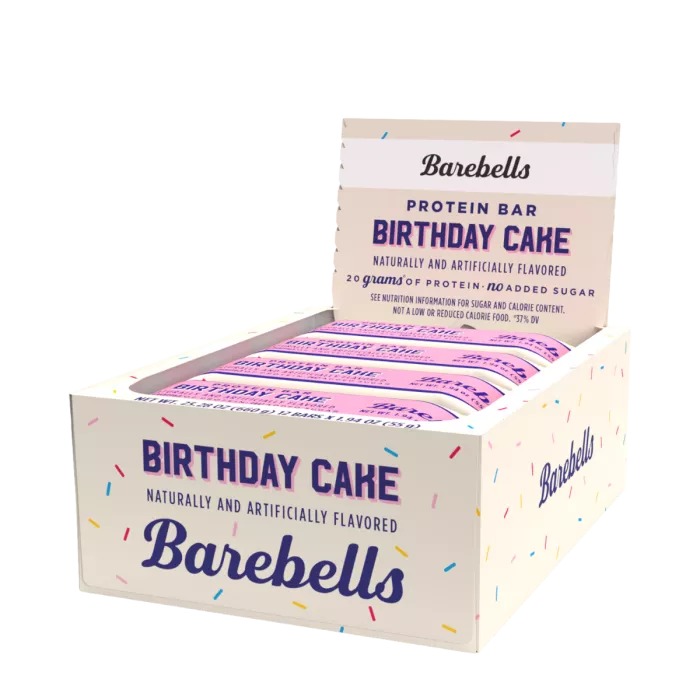 Barebells Protein Bar Birthday Cake, Baton Proteic Cu Aroma De Birthday Cake , 55g