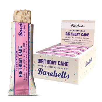 Barebells Protein Bar Birthday Cake, Baton Proteic Cu Aroma De Birthday Cake , 55g