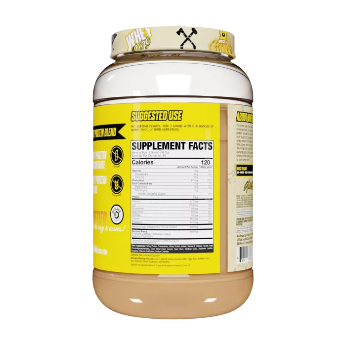 Axe & Sledge Supplements Whey More, Proteina Din Zer Cu Aroma De Honey Graham, 963 G