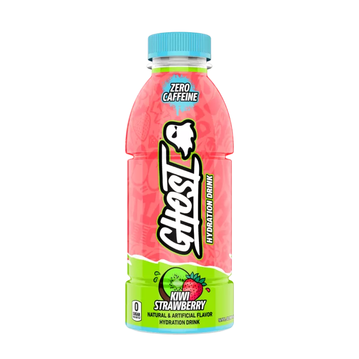 Ghost Hydration Drink Kiwi Strawberry Flavor, Bautura Pentru Rehidratare Cu Aroma De Kiwi Si Capsuni, 500 Ml