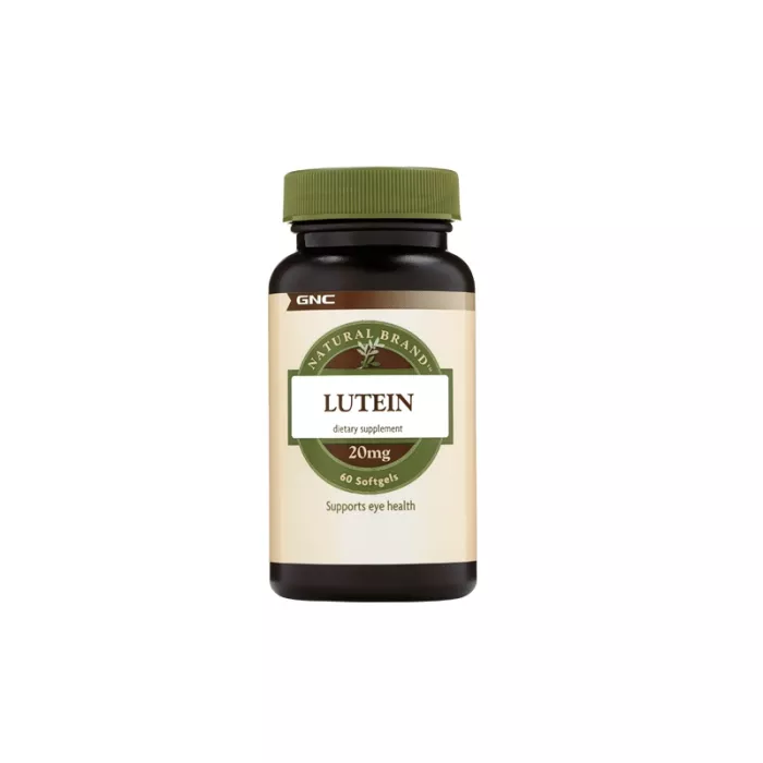 Gnc Natural Brand Luteina 20 Mg, 60 Cps Gnc Natural Brand Luteina 20 Mg, 60 Cps