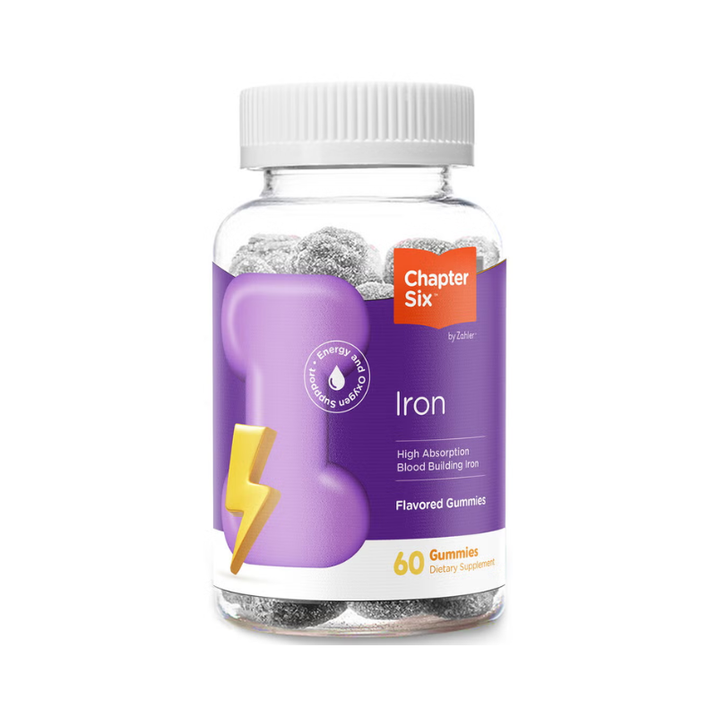 Zahler Chapter Six Iron Supplement, Formula De Fier Completa, 60 Jeleuri
