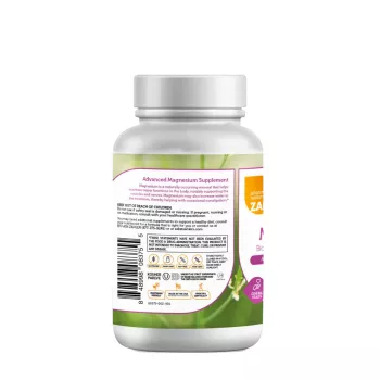 Zahler Magnesium Citrate, Citrat De Magneziu Pentru Sanatatea Inimii Si Sistemului Nervos, 90 Cps