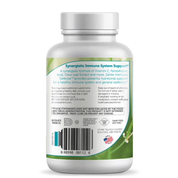 Zahler Immune Defense, Suport Pentru Imunitate, 120 Cps