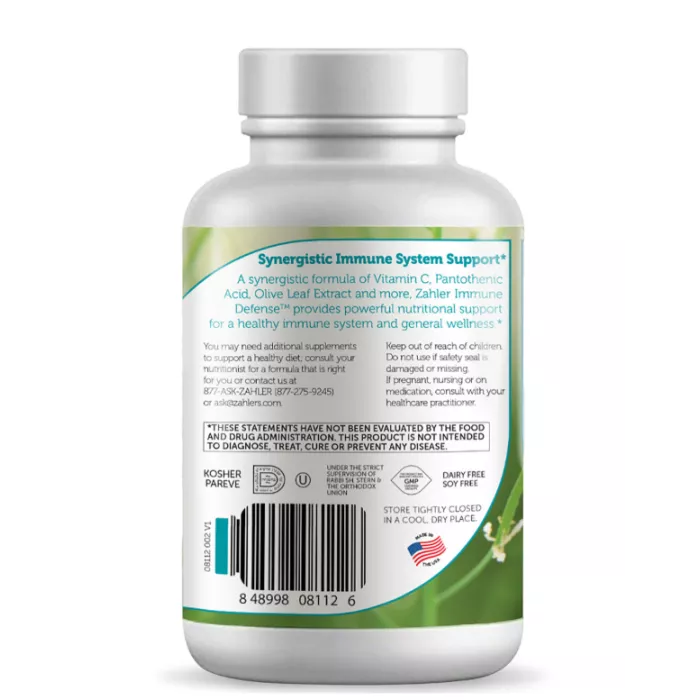 Zahler Immune Defense, Suport Pentru Imunitate, 120 Cps