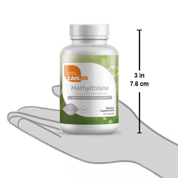 Zahler Methylfolat, Forma Stabila Si Activa De Acid Folic Metilfolat, 60 Cps