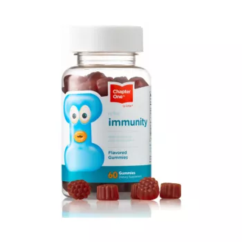 Zahler Chapter One Kids Immunity, Kosher Certified, Flavored Gummies, Multivitamine Pentru Sustinerea Imunitatii Pentru Copii, 60 Jeleuri