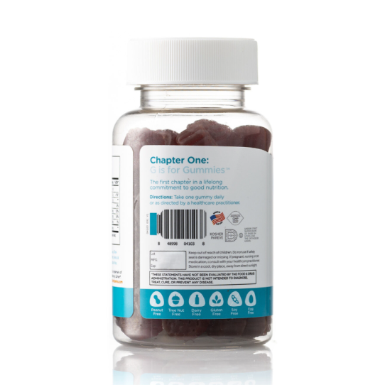 Zahler Chapter One Kids Immunity, Kosher Certified, Flavored Gummies, Multivitamine Pentru Sustinerea Imunitatii Pentru Copii, 60 Jeleuri