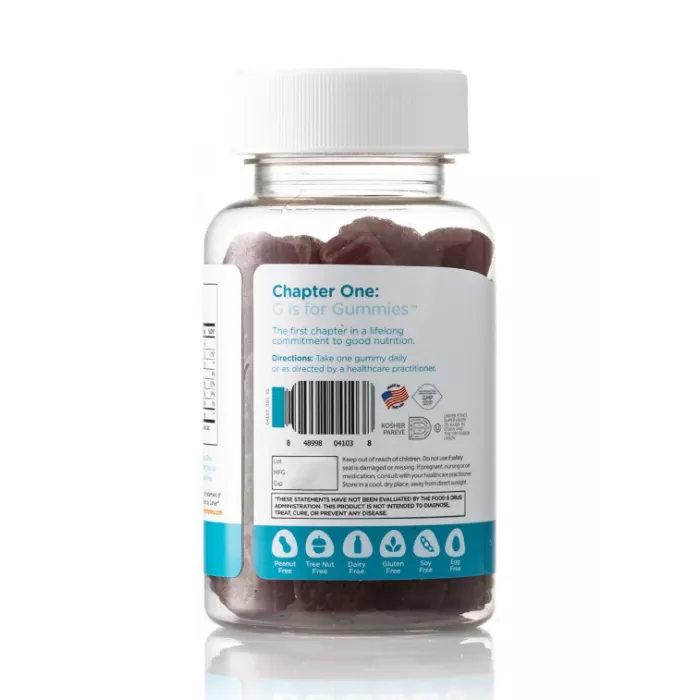 Zahler Chapter One Kids Immunity, Kosher Certified, Flavored Gummies, Multivitamine Pentru Sustinerea Imunitatii Pentru Copii, 60 Jeleuri