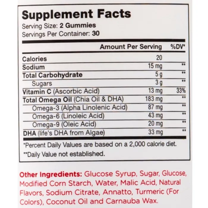 Zahler Chapter One O Is For Omega, Acizi Grasi Omega-3, 60 Jeleuri