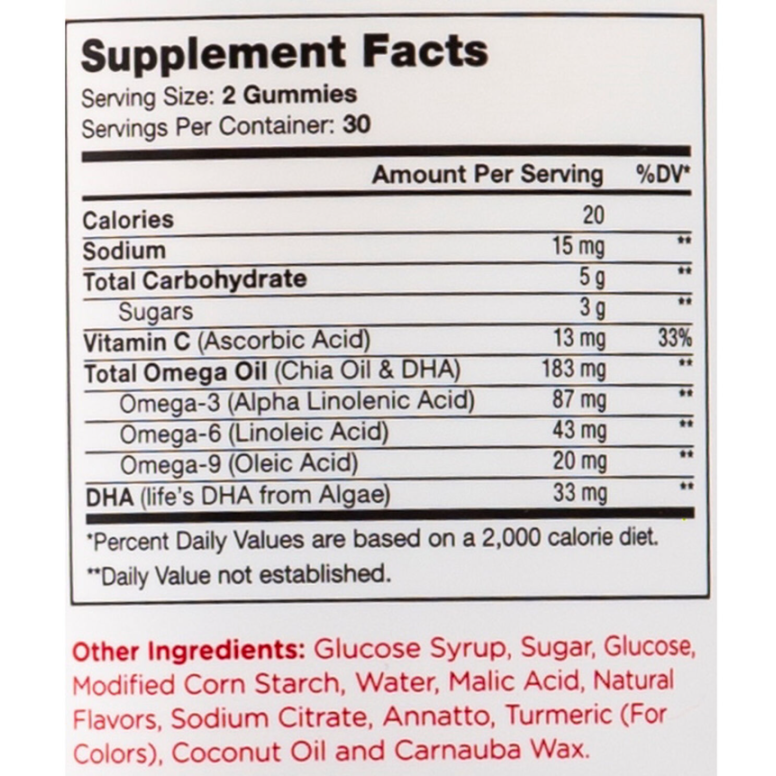 Zahler Chapter One O Is For Omega, Acizi Grasi Omega-3, 60 Jeleuri