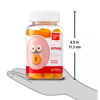 Zahler Chapter One O Is For Omega, Acizi Grasi Omega-3, 60 Jeleuri