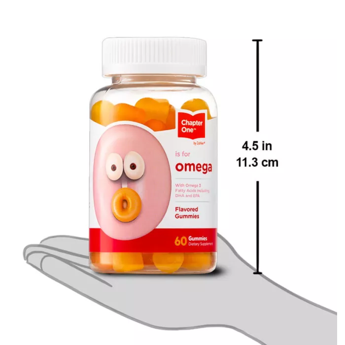 Zahler Chapter One O Is For Omega, Acizi Grasi Omega-3, 60 Jeleuri