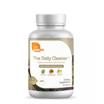 Zahler The Daily Cleanse, Formula Avansata Pentru Detoxifierea Organismului, 60 Cps