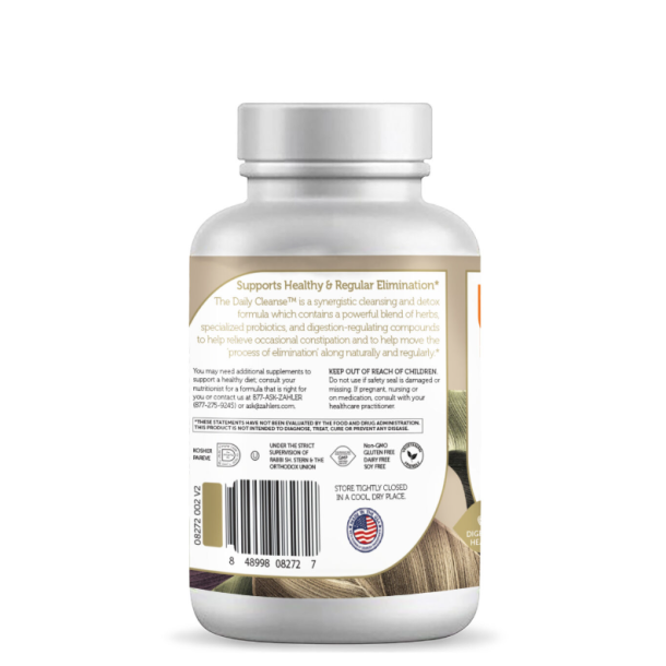 Zahler The Daily Cleanse, Formula Avansata Pentru Detoxifierea Organismului, 60 Cps