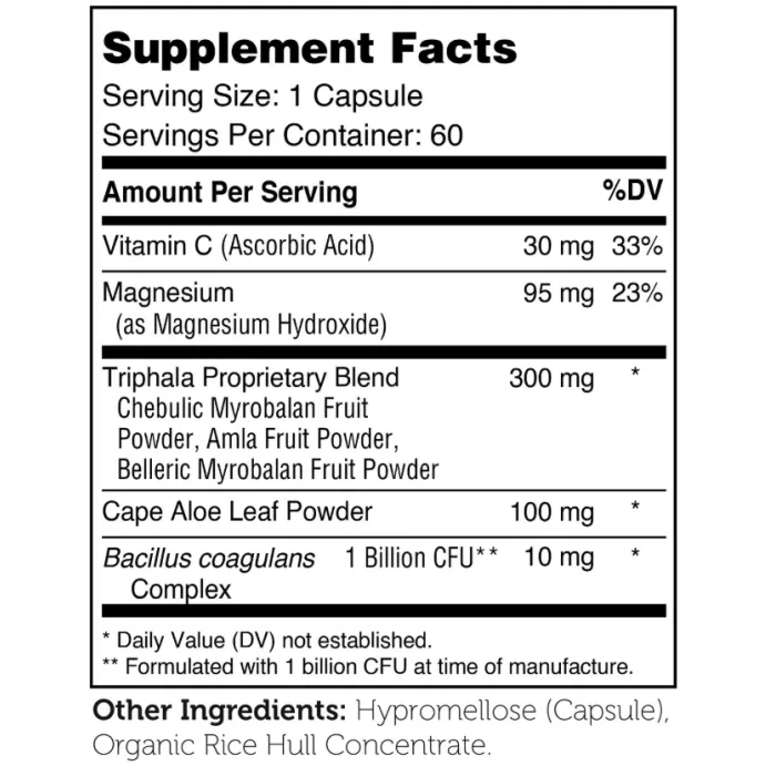 Zahler The Daily Cleanse, Formula Avansata Pentru Detoxifierea Organismului, 60 Cps