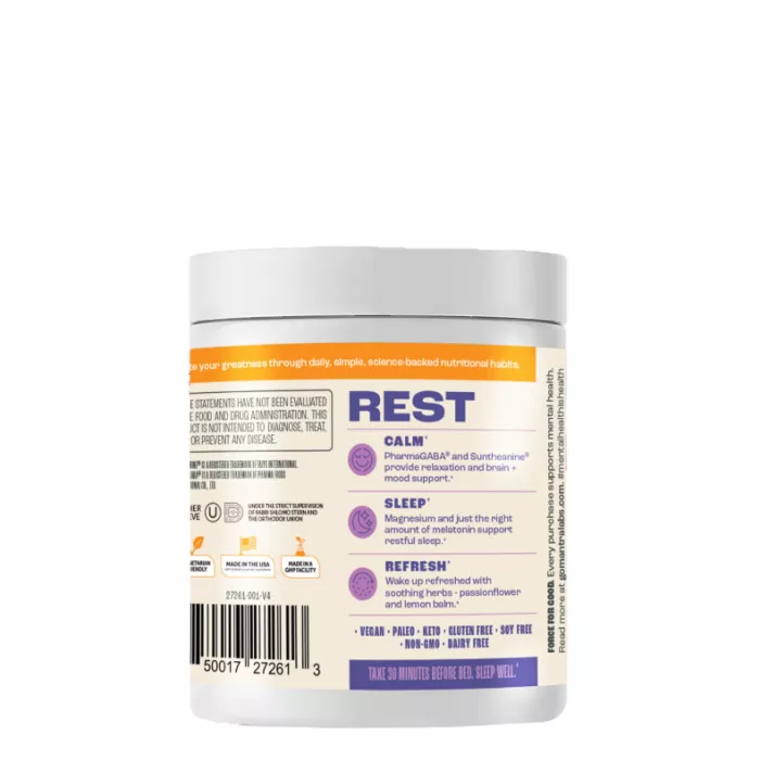 Zahler Mantra Rest, Formula Pentru Relaxare Si Somn Odihnitor, Cu Aroma Naturala De Lamaie Si Musetel, 135 G