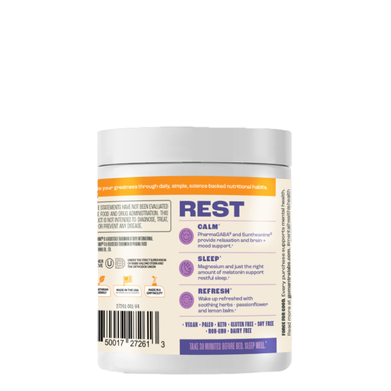 Zahler Mantra Rest, Formula Pentru Relaxare Si Somn Odihnitor, Cu Aroma Naturala De Lamaie Si Musetel, 135 G