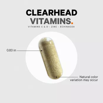 Codeage Clearhead Daily Multivitamins, Formula Premium Pentru Sustinerea Imunitatii, Energie Si Vitalitate, 90 Cps