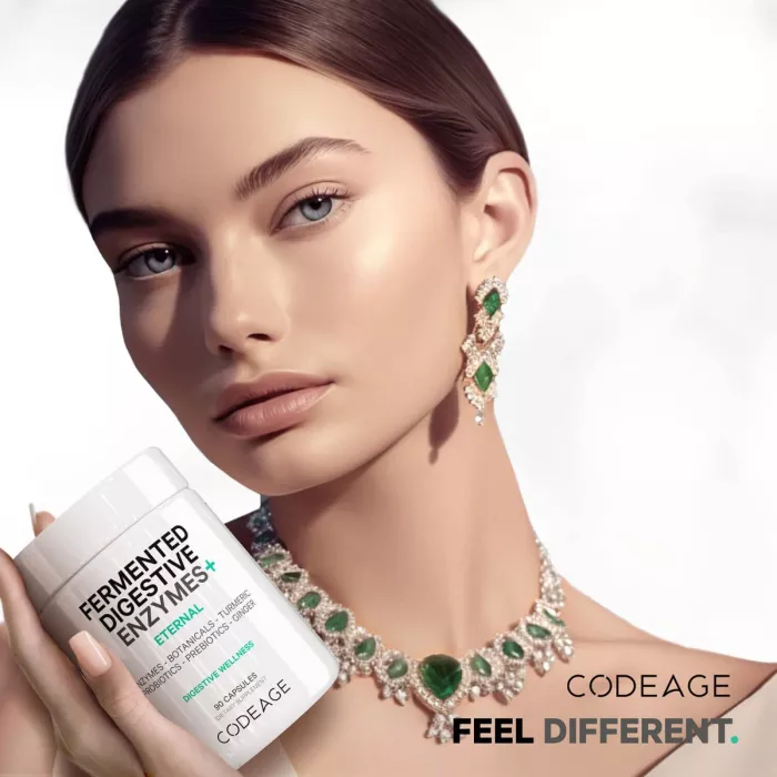 Codeage Fermented Digestive Enzymes With Probiotics & Prebiotics, Enzime Digestive Cu Probiotice Si Prebiotice Pentru Sustinerea Digestiei, 90 Cps Codeage Fermented Digestive Enzymes With Probiotics & Prebiotics, Enzime Digestive Cu Probiotice Si Prebiotice Pentru Sustinerea Digestiei, 90 Cps