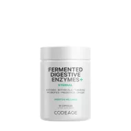 Codeage Fermented Digestive Enzymes With Probiotics & Prebiotics, Enzime Digestive Cu Probiotice Si Prebiotice Pentru Sustinerea Digestiei, 90 Cps