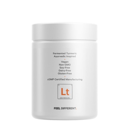 Codeage  Turmeric Lipozomal Fermentat + Piper Negru,  Curcumin Si Ghimbir, 90 Cps