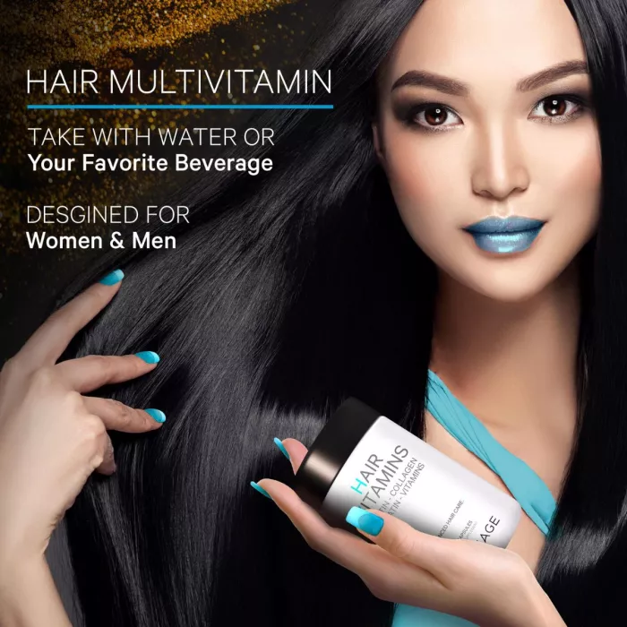 Codeage Hair Vitamins - Biotin 10000 Mcg - Collagen - Keratin & Multivitamins, Complex De Multivitamine Pentru Sanatatea Parului, 120 Cps Codeage Hair Vitamins - Biotin 10000 Mcg - Collagen - Keratin & Multivitamins, Complex De Multivitamine Pentru Sanatatea Parului, 120 Cps
