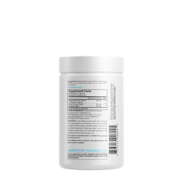 Codeage Keto Carb Focus, Formula Pentru Inhibarea Asimilarii De Carbohidrati, 180 Cps Codeage Keto Carb Focus, Formula Pentru Inhibarea Asimilarii De Carbohidrati, 180 Cps
