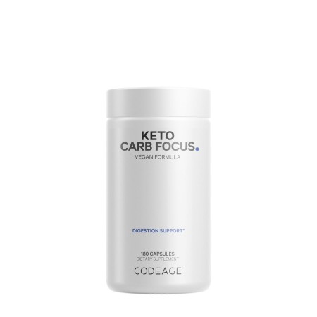 Codeage Keto Carb Focus, Formula Pentru Inhibarea Asimilarii De Carbohidrati, 180 Cps
