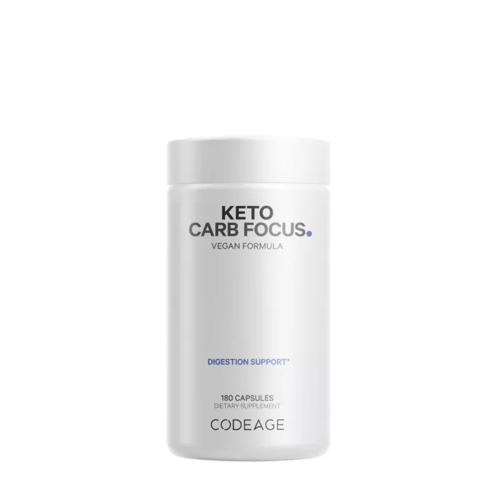 Codeage Keto Carb Focus, Formula Pentru Inhibarea Asimilarii De Carbohidrati, 180 Cps Codeage Keto Carb Focus, Formula Pentru Inhibarea Asimilarii De Carbohidrati, 180 Cps