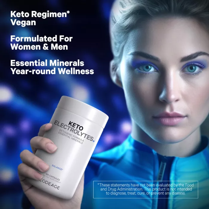 Codeage Keto Electrolytes, Electroliti Pentru Dieta Keto,180 Cps Codeage Keto Electrolytes, Electroliti Pentru Dieta Keto,180 Cps