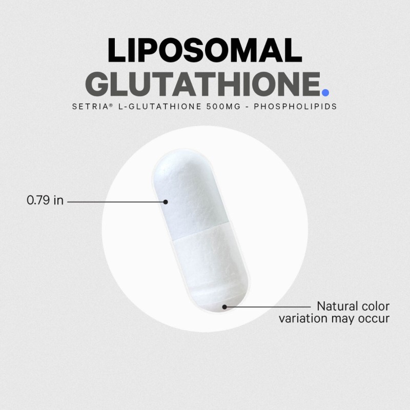Codeage Liposomal Glutathione, Glutation Lipozomal Setria, 60 Cps