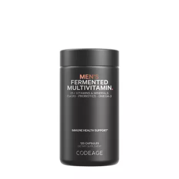Codeage Men's Fermented Multivitamin, Formula Completa Pentru Sanatatea Intregului Organism, 120 Cps