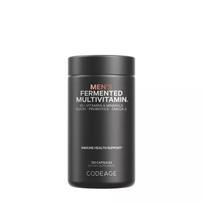 Codeage Men's Fermented Multivitamin, Formula Completa Pentru Sanatatea Intregului Organism, 120 Cps Codeage Men's Fermented Multivitamin, Formula Completa Pentru Sanatatea Intregului Organism, 120 Cps