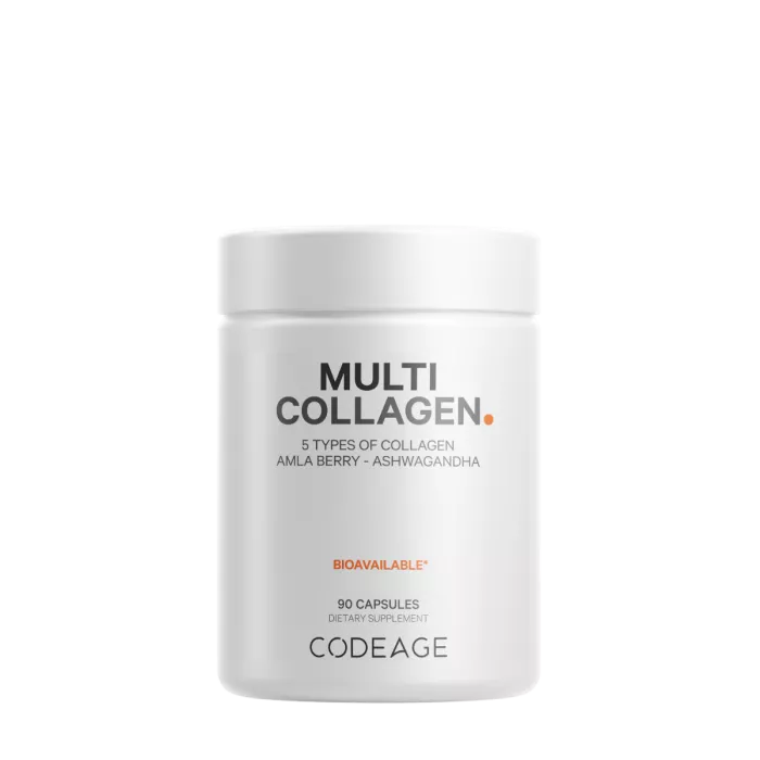 Codeage Hidrolyzed Multi Collagen, Colagen Hidrolizat, 90 Cps Codeage Hidrolyzed Multi Collagen, Colagen Hidrolizat, 90 Cps