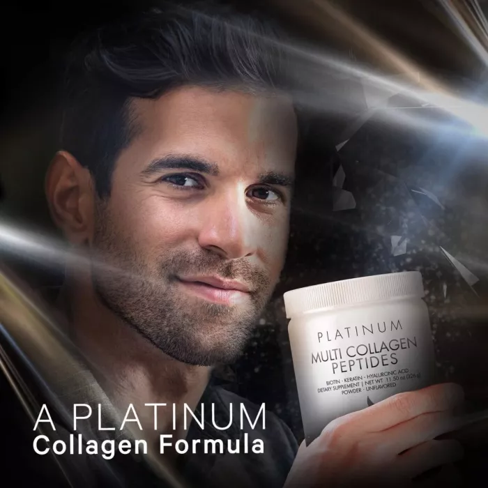 Codeage Platinum Multi Collagen Peptides, Peptide De Colagen Cu Biotina, Keratina Si Acid Hialuronic, 323 G Codeage Platinum Multi Collagen Peptides, Peptide De Colagen Cu Biotina, Keratina Si Acid Hialuronic, 323 G