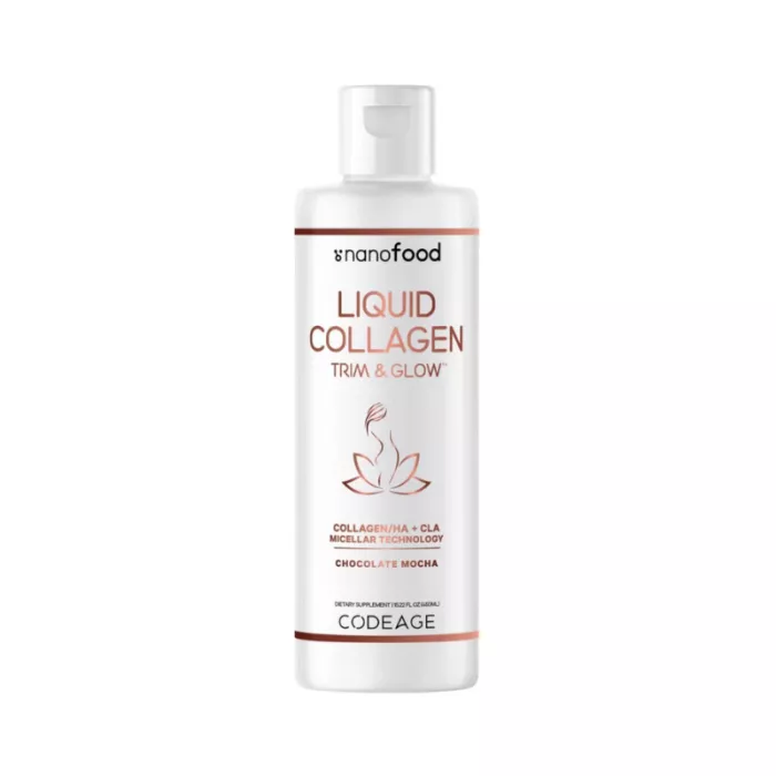 Codeage Trim & Glow, Formula Completa Pentru Frumusete Si Vitalitate Cu Aroma De Chocolate Mocha, 450 Ml