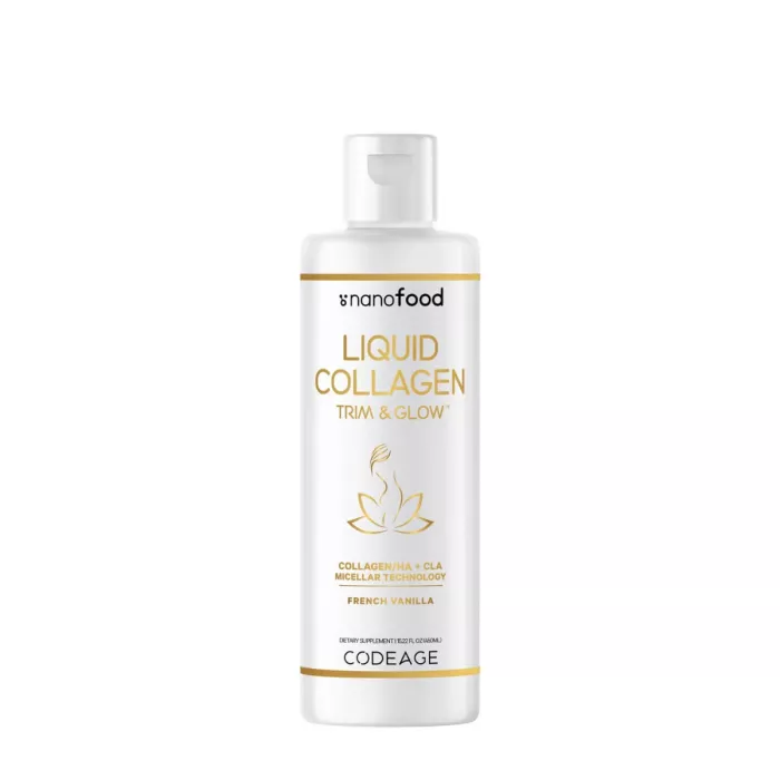 Codeage Trim & Glow, Formula Inovatoare Pentru Gestionarea Greutatii Si Frumusetea Pielii Cu Aroma De Vanilie Frantuzeasca, 450 Ml Codeage Trim & Glow, Formula Inovatoare Pentru Gestionarea Greutatii Si Frumusetea Pielii Cu Aroma De Vanilie Frantuzeasca, 450 Ml