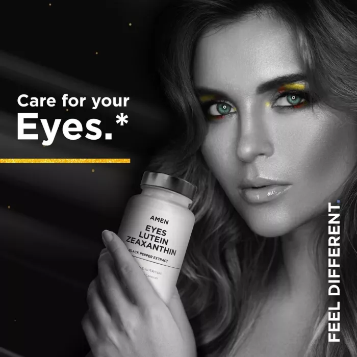 Codeage Amen Eyes Lutein Zeaxanthin And Black Pepper, Formula Pentru Sanatatea Ochilor, 90 Cps