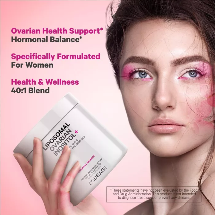 Codeage Liposomal Ovarian Inositol+ - Mixed Berry , Myo-inozitol Ovarian Cu Coenzima Q10 Cu Aroma De Fructe De Padure, 148.2 G Codeage Liposomal Ovarian Inositol+ - Mixed Berry , Myo-inozitol Ovarian Cu Coenzima Q10 Cu Aroma De Fructe De Padure, 148.2 G