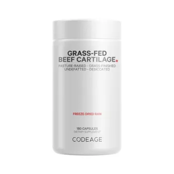 Codeage Grass-fed Beef Cartilage, Formula Pentru Sanatatea Articulatiilor Si Mobilitate, 180 Cps