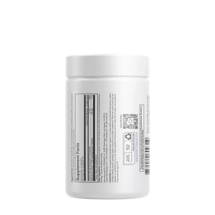 Codeage Liposomal Magnesium Taurate+, Magneziu Taurat Cu Tehnologie Liposomala Pentru Sanatatea Inimii Si Sistemului Nervos, 120 Cps Codeage Liposomal Magnesium Taurate+, Magneziu Taurat Cu Tehnologie Liposomala Pentru Sanatatea Inimii Si Sistemului Nervos, 120 Cps