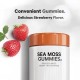 Codeage Sea Moss Gummies, Formula Cu Sea Moss Pentru Imunitate, Energie Si Vitalitate Cu Aroma De Capsuni, 60 Jeleuri