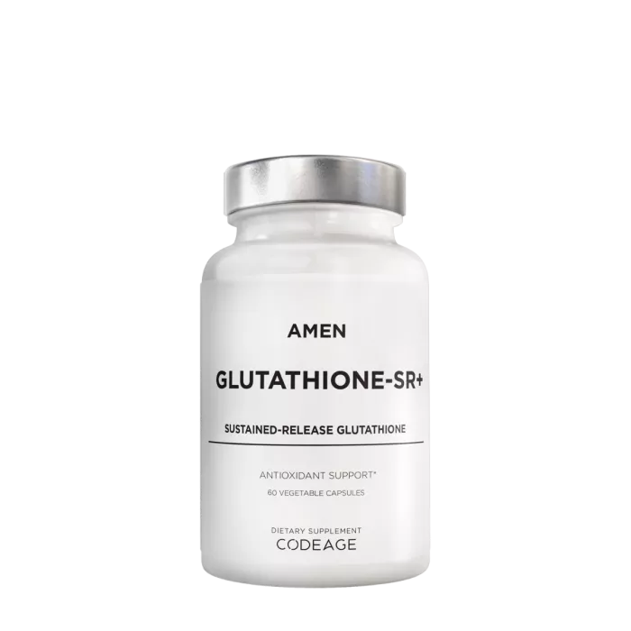 Codeage Amen Glutathione Sustained Release, Glutation 250 Mg Cu Eliberare Prelungita, 60 Cps Codeage Amen Glutathione Sustained Release, Glutation 250 Mg Cu Eliberare Prelungita, 60 Cps