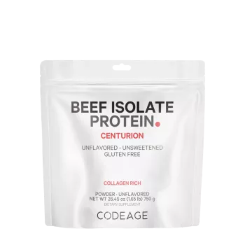 Codeage Beef Isolate Protein, Proteina Izolata Din Vita, Fara Aroma, 750 G