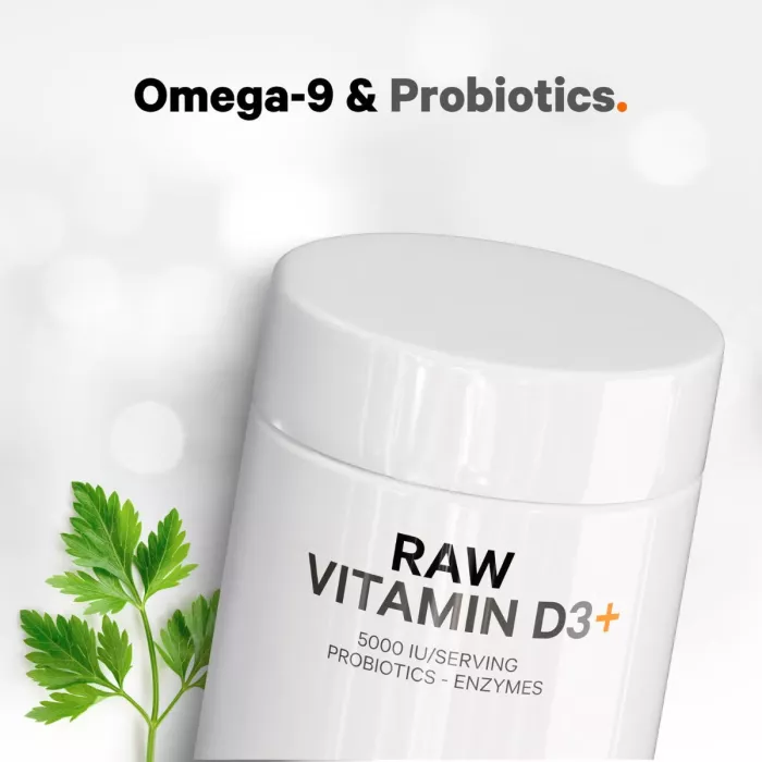 Codeage Raw Vitamin D3, Vitamina D3 (5000 Iu) Naturala Din Saccharomyces Cerevisiae, 60 Cps Codeage Raw Vitamin D3, Vitamina D3 (5000 Iu) Naturala Din Saccharomyces Cerevisiae, 60 Cps