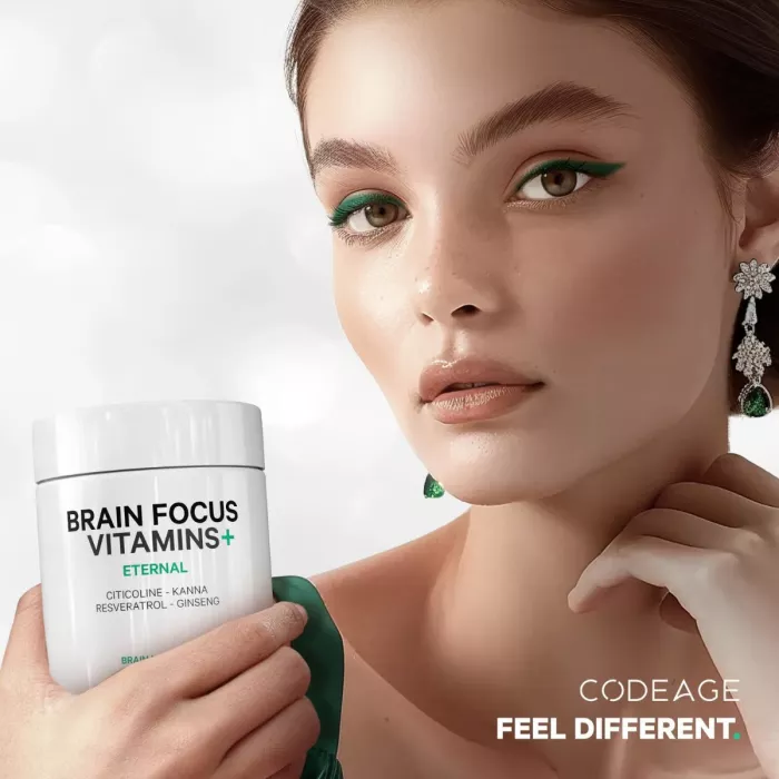Codeage Brain Focus Multivitamin+, Suport Avansat Pentru Memorie, Concentrare Si Claritate Mentala, 60 Cps Codeage Brain Focus Multivitamin+, Suport Avansat Pentru Memorie, Concentrare Si Claritate Mentala, 60 Cps